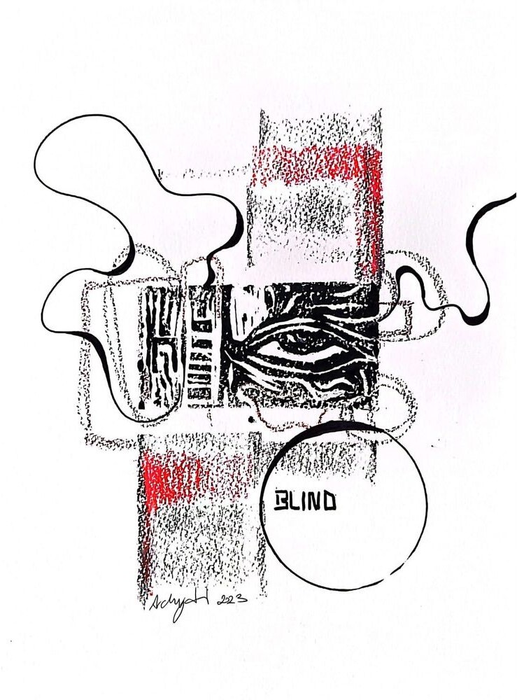 Blind Fine Art Print